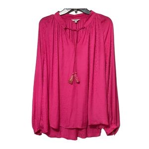 Pink Animal Print blouse